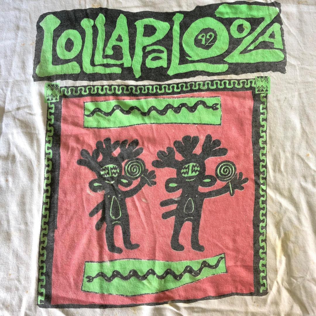 メガレア！LOLLAPALOOZA92！当時会場で地元警察からゲット！ビンテージ