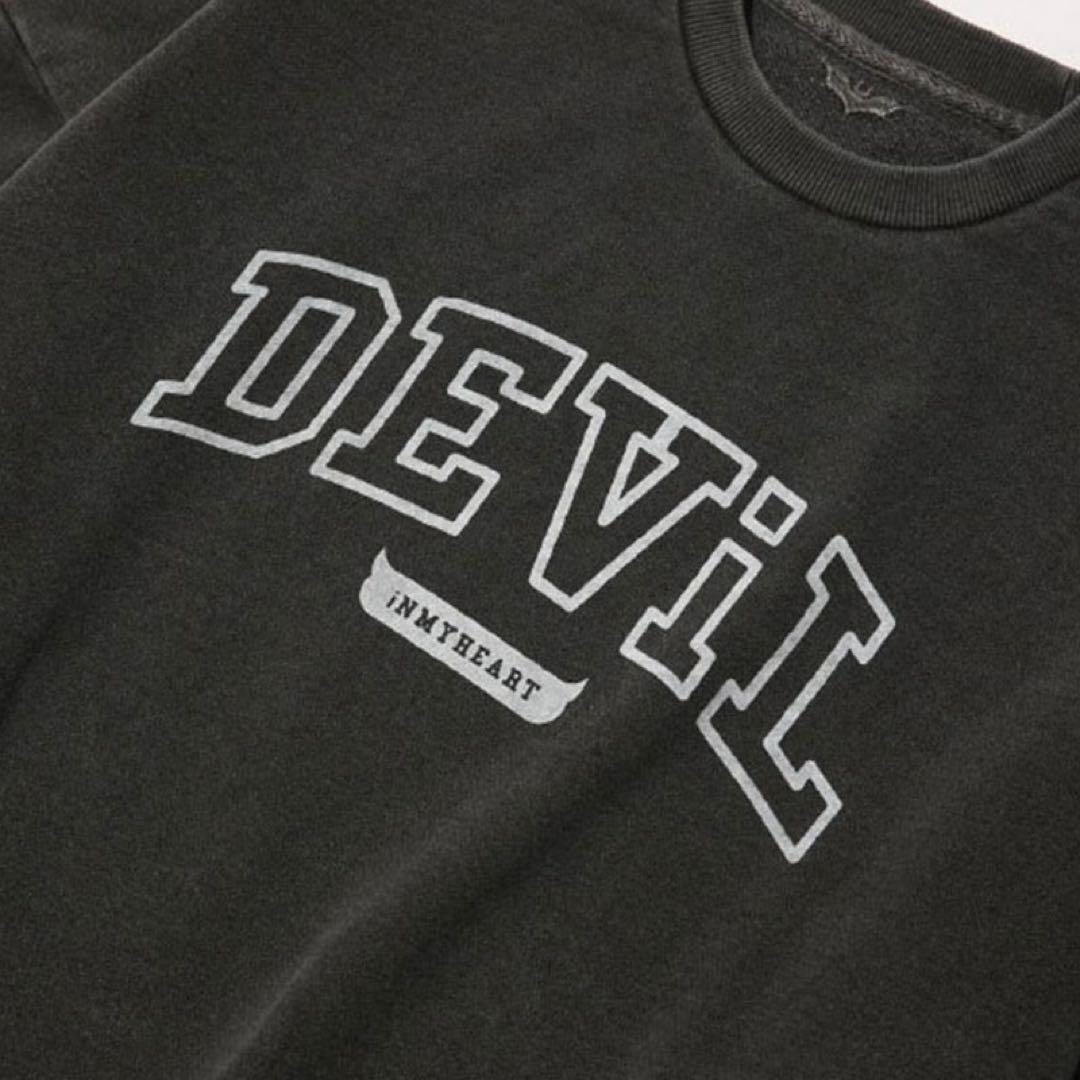 SiM ブラックルーズフィットスエットトレーナー　サイズL バンTタオルラババン