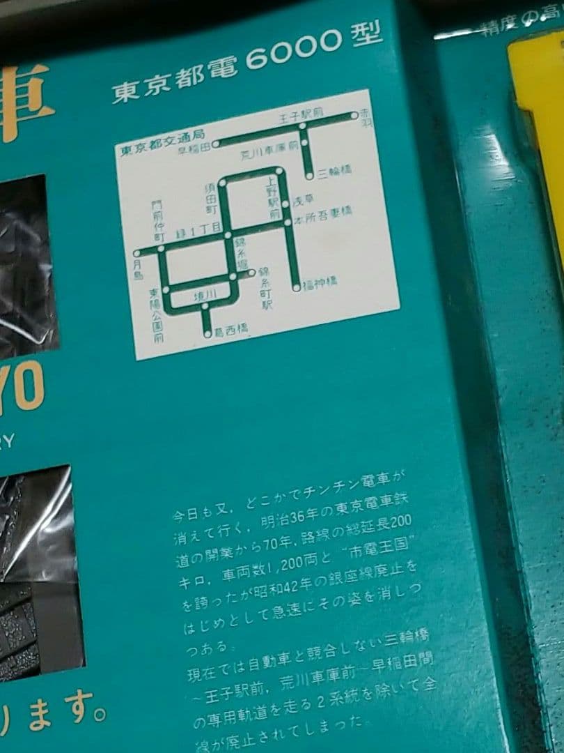 チンチン電車　東京都電6000型