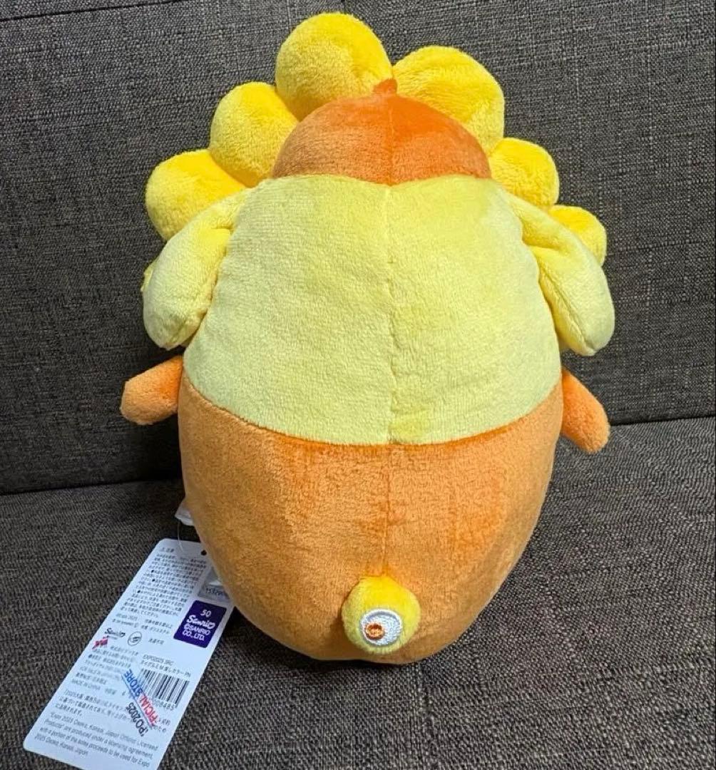 サンリオ ぬいぐるみM 推しカラー　ミャクミャク　プリン