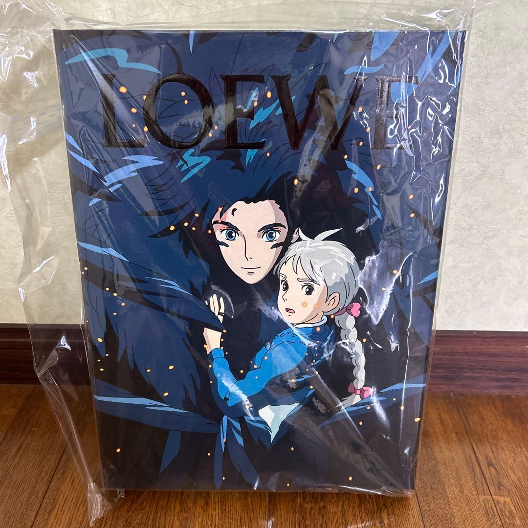 LOEWE ジブリ 限定コラボ / ハウルの動く城 ボックス 箱 ロエベ　青