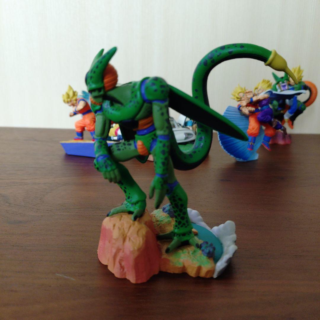 ドラゴンボールカプセルネオ　セル編改　彩色コンプリートセット