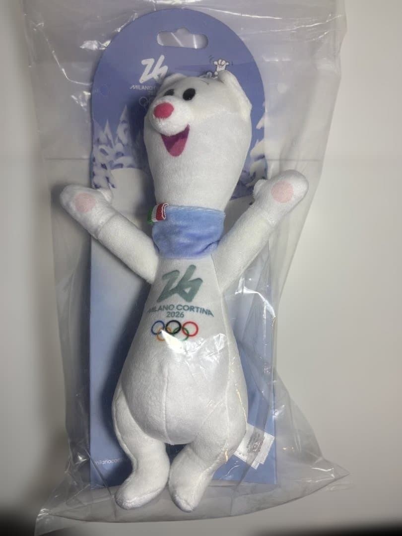 Tina ミラノ・コルティナ2026オリンピックぬいぐるみ 25cm 新品未開封