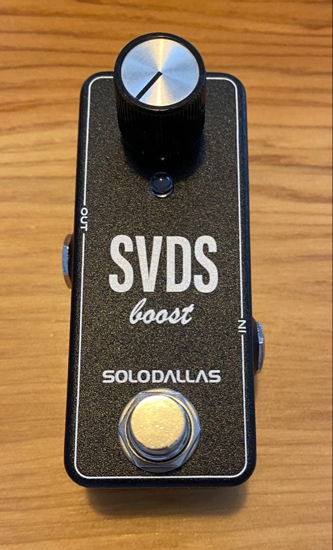 Solodallas SVDS boost ギターエフェクター