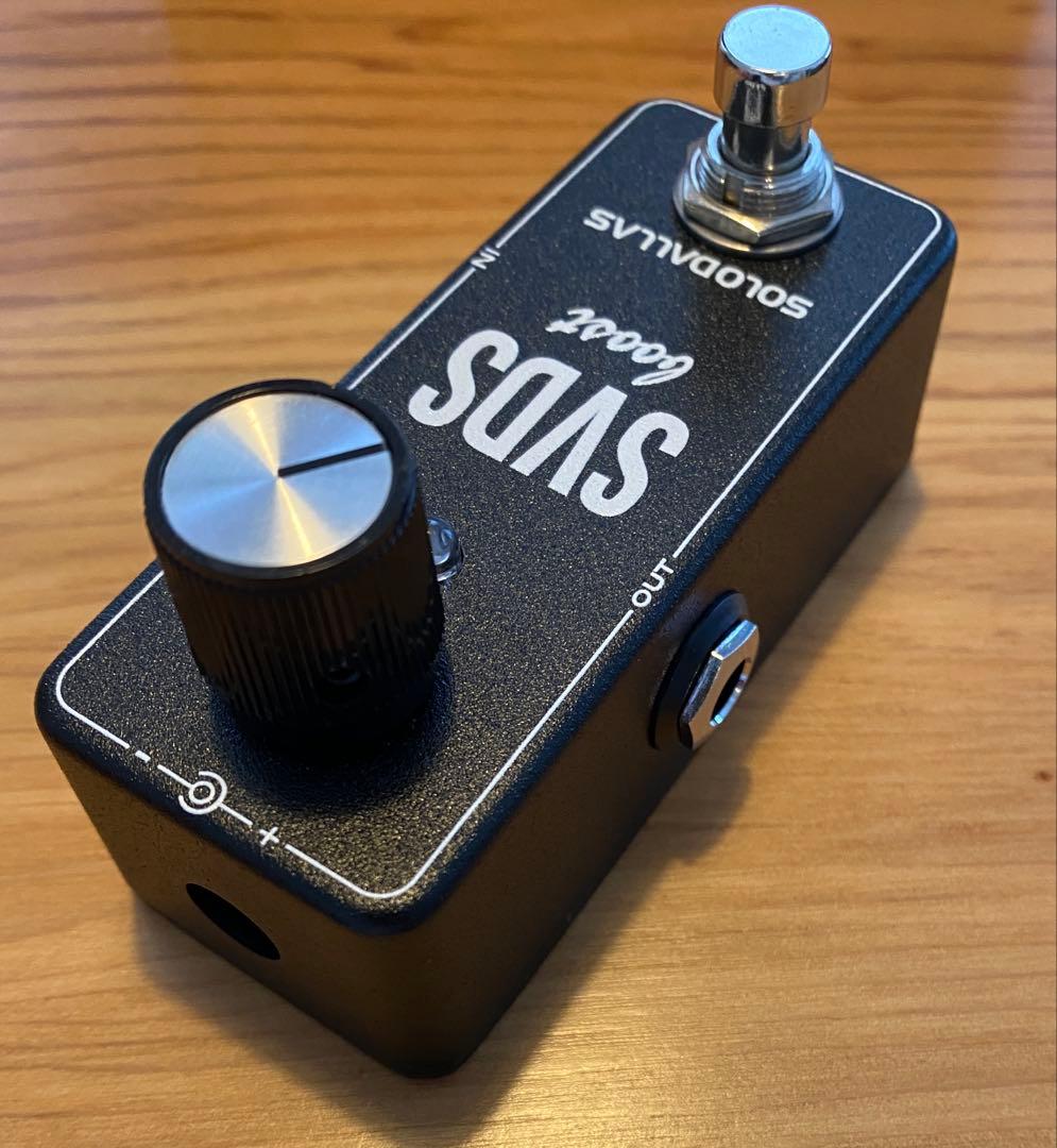 Solodallas SVDS boost ギターエフェクター