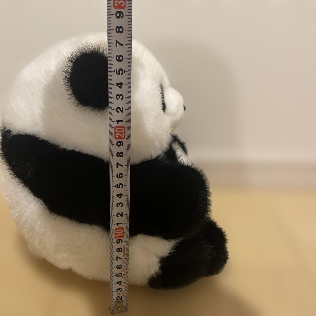 【中国土産】リアルパンダ　ぬいぐるみ　タグ付き