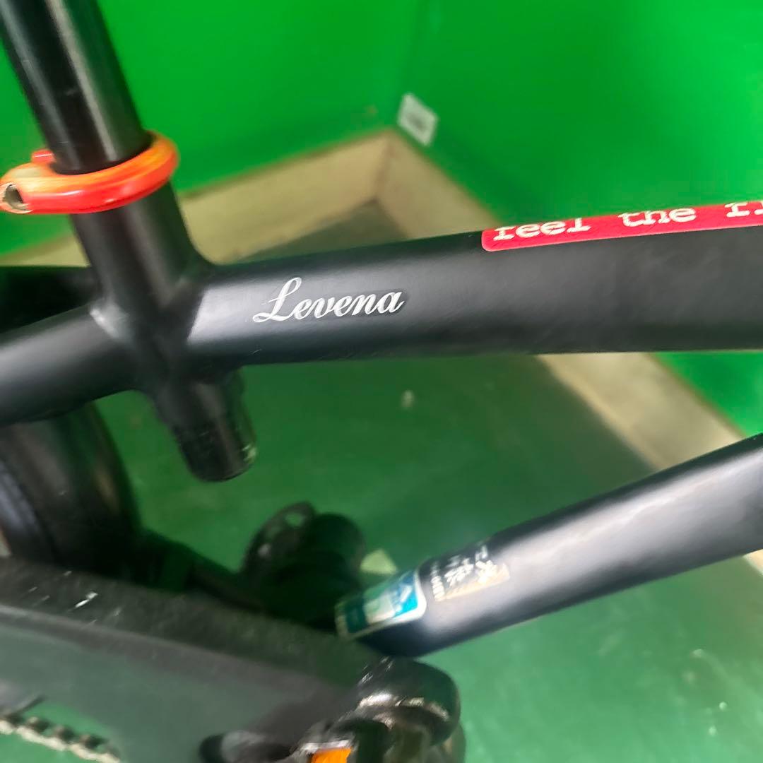 Levena 子供用自転車 18インチ ブラック/レッド