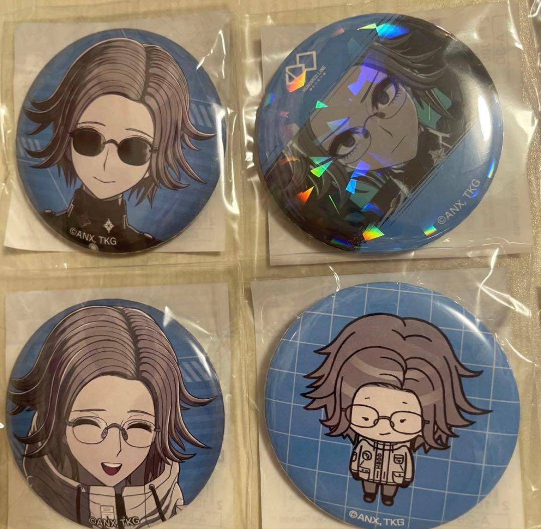 HUNDRED LINE コトブキヤ くじ 缶バッジ 全種セット 蒼月衛人