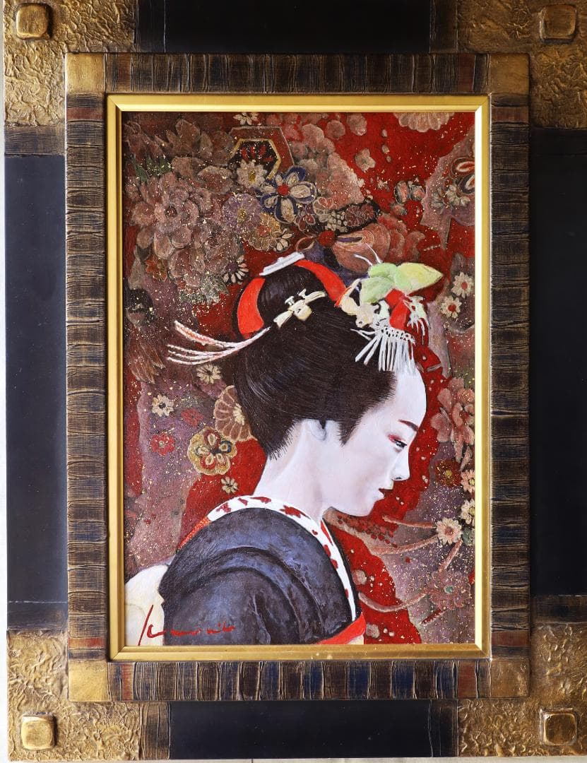 『みとせ(三年)の夢』　油彩肉筆画