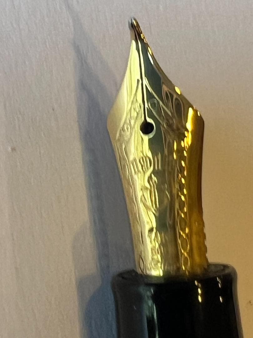 2日間特別価格‼️希少！セーラー長刀研ぎ万年筆14K極美｜ワンオーナー保管品！