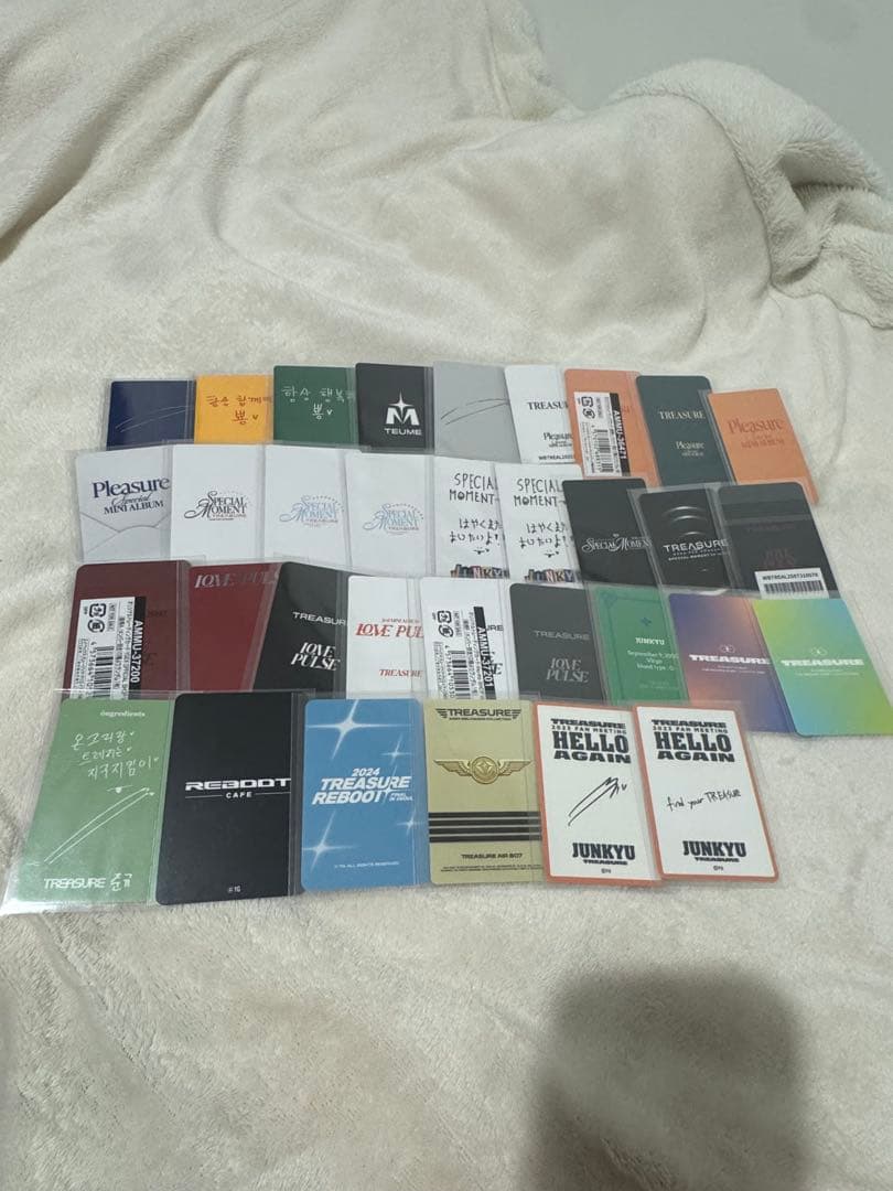 treasure ジュンギュ トレカセット