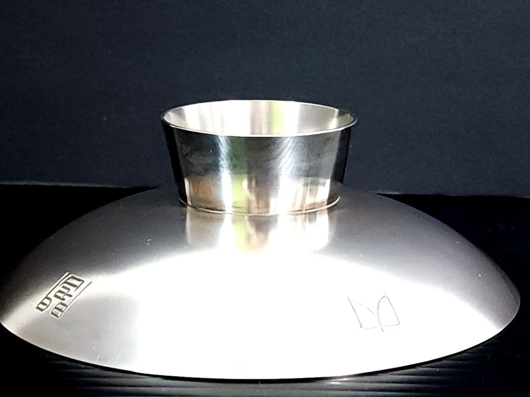 純銀 盃 内閣 131.6g 造幣局製 銀盃 純銀 1000 箱付