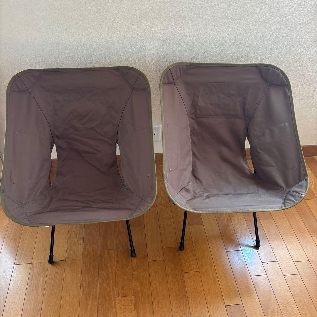 【美品】ヘリノックス　タクティカルチェアL コヨーテ　2脚セット