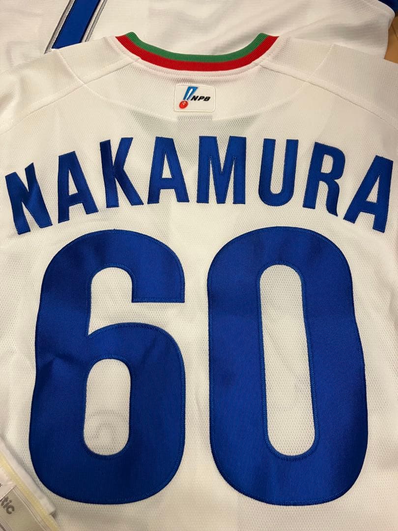 松井稼頭央　中村剛也　埼玉西武ライオンズ　実使用　楽天イーグルス　ユニフォーム