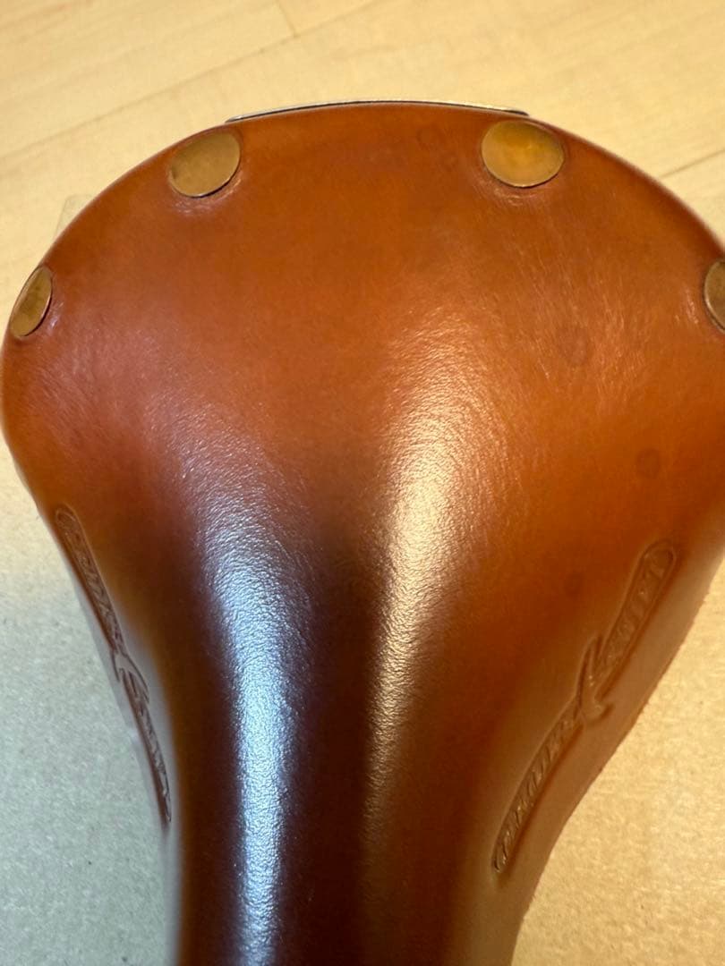 Brooks Swiftブラウンレザーサドル