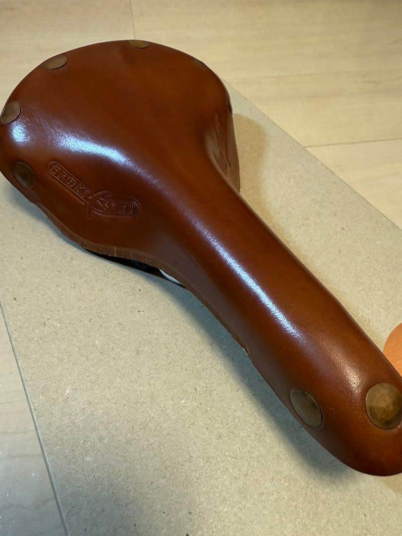 Brooks Swiftブラウンレザーサドル