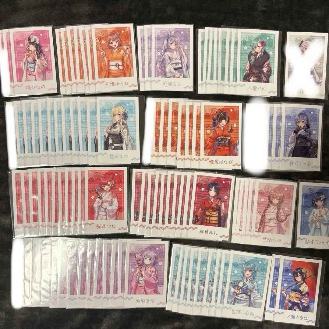 【バラ売り可】ぶいすぽっ！ 年末カウントダウン チェキ風カード ぶいすぽっ！