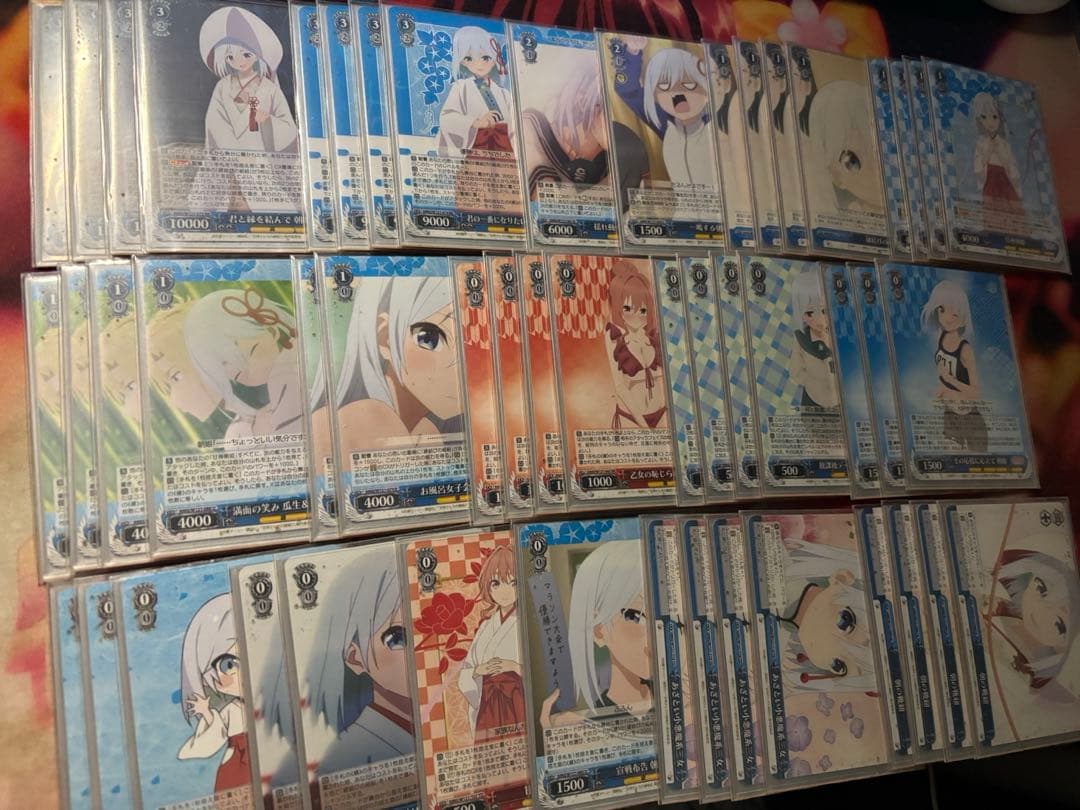 値下げ可能　ヴァイス 甘神さんちの縁結び 8門 デッキ パーツ大量