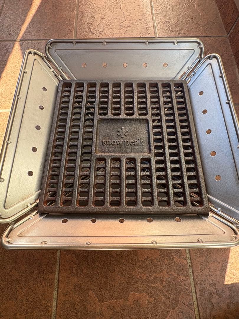 【AT】  peak 焚き火台 Mサイズ3点セット