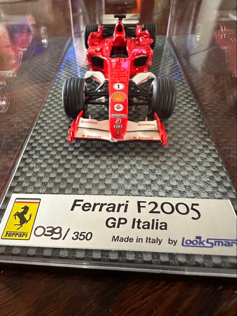 ルックスマート製フェラーリ F2005 GPイタリア限定モデル