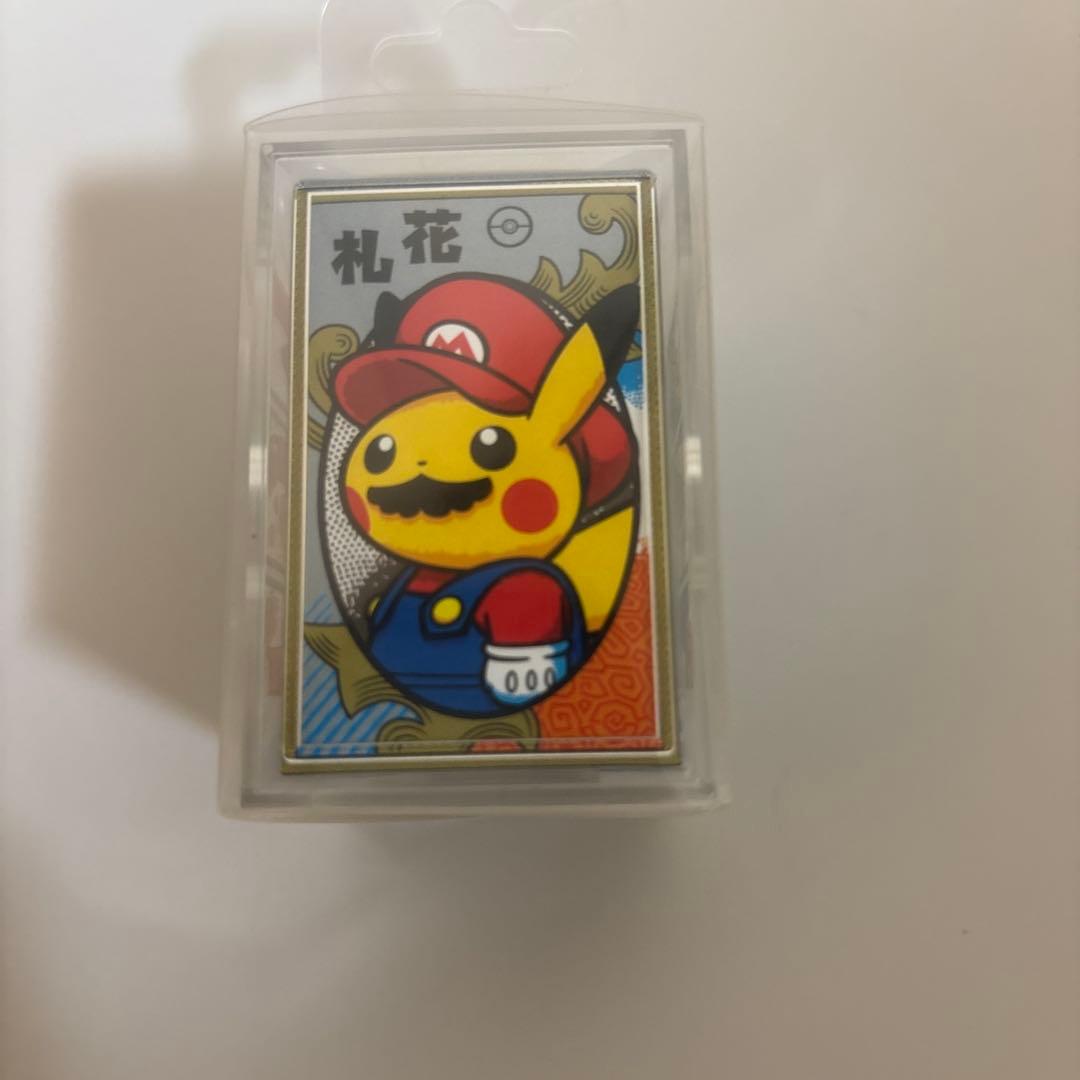 ポケモン　マリオピカチュウ　花札　未開封品