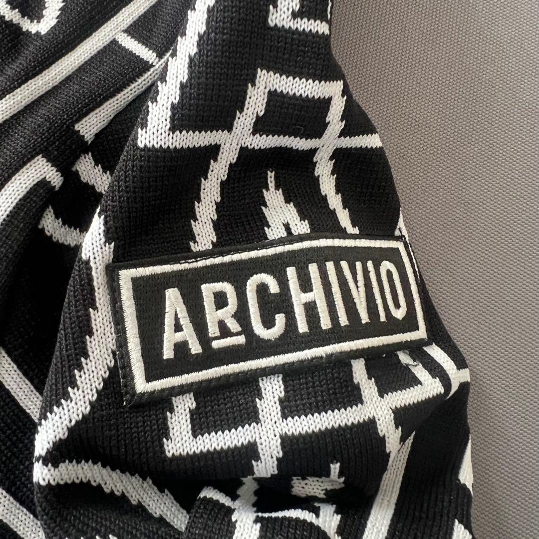 ARCHIVIO アルチビオ セットアップ　総柄　メンズ　セーター　パンツ　M