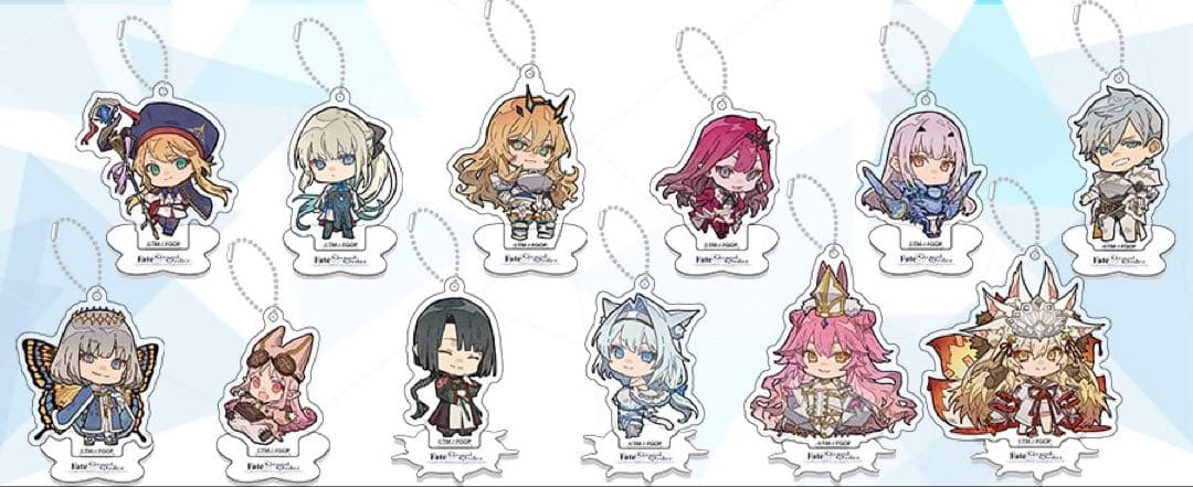 Fate/Grand Order SDミニアクリルマスコット12種セット