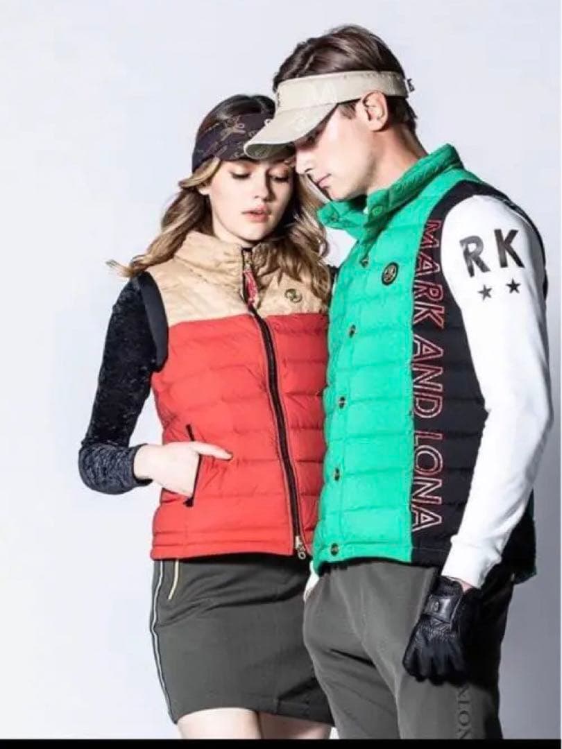 マークアンドロナ　ダウンベスト