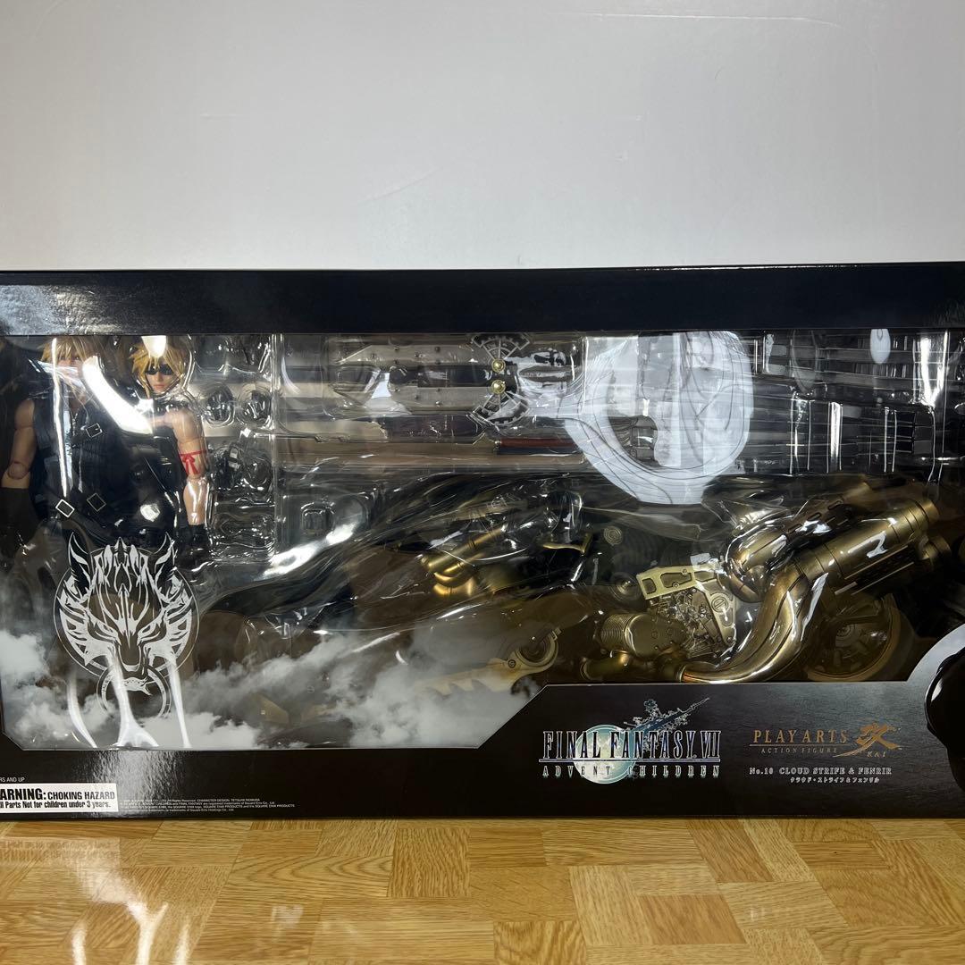 【未使用】プレイアーツ改 クラウド & フェンリル