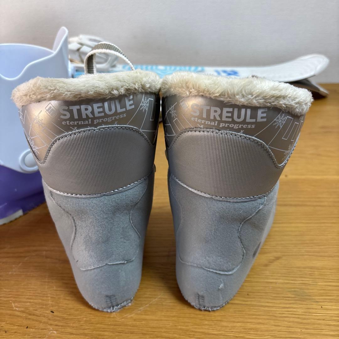 ジュニアスキーセット　VolklFLAIR 110cm 21cm ストック付