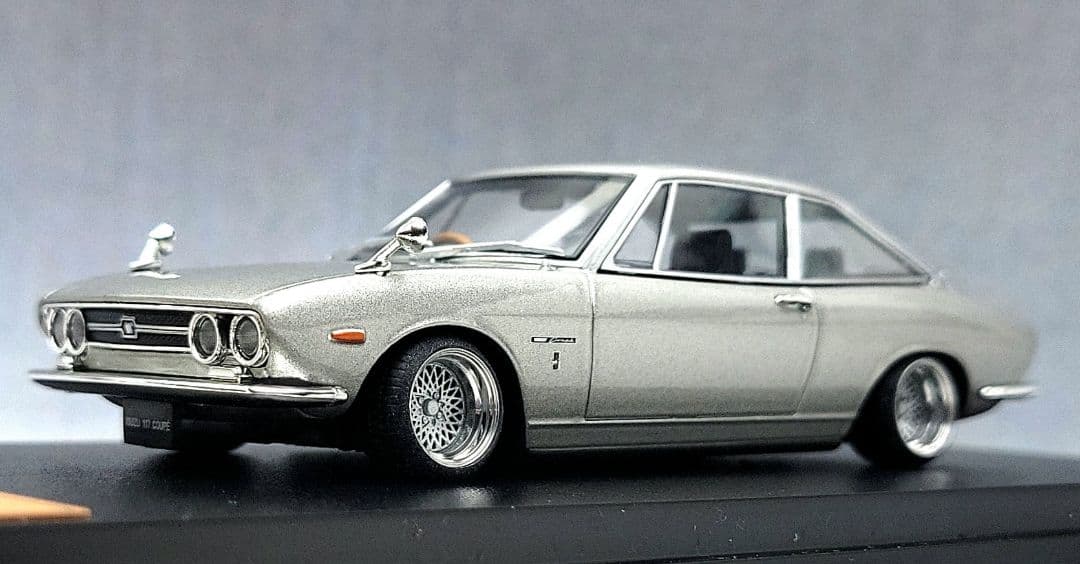 1/43　いすゞ　117クーペ改　　PA90　SSRメッシュ　アルミ製　深リム