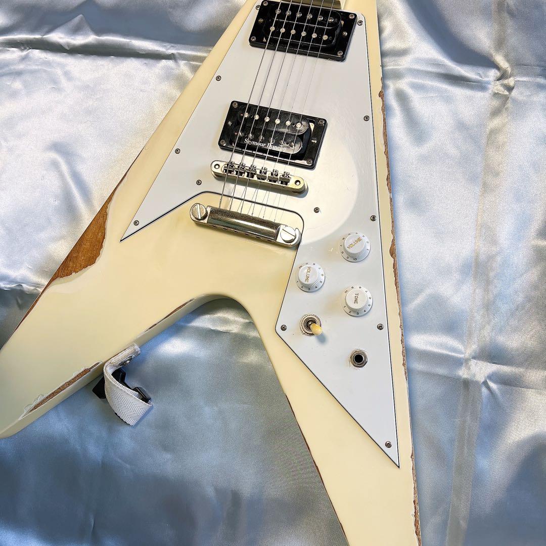 【レリック】フライングV EDWARDS（パーツあり）