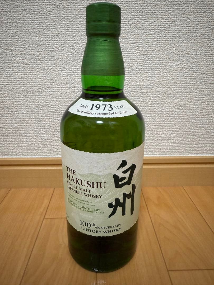 momo　HAKUSHU 100周年記念 シングルモルトウイスキー