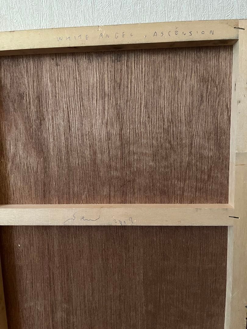 ♦杉山慎一郎　油彩画　WHITE ANGEL 6号