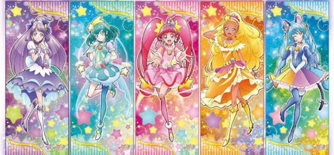 スター⭐︎トゥインクルプリキュア等身大タペストリー全5種セット