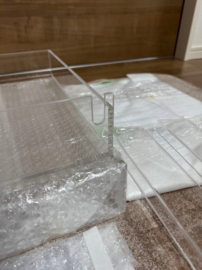 アクリルケージ⭐︎フクロモモンガ 暖房三角屋根セット 2WAY