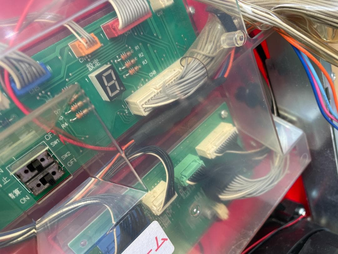 ★ パチスロ 実機 初代 マクロス F フロンティア 不要 ドア設定キー有