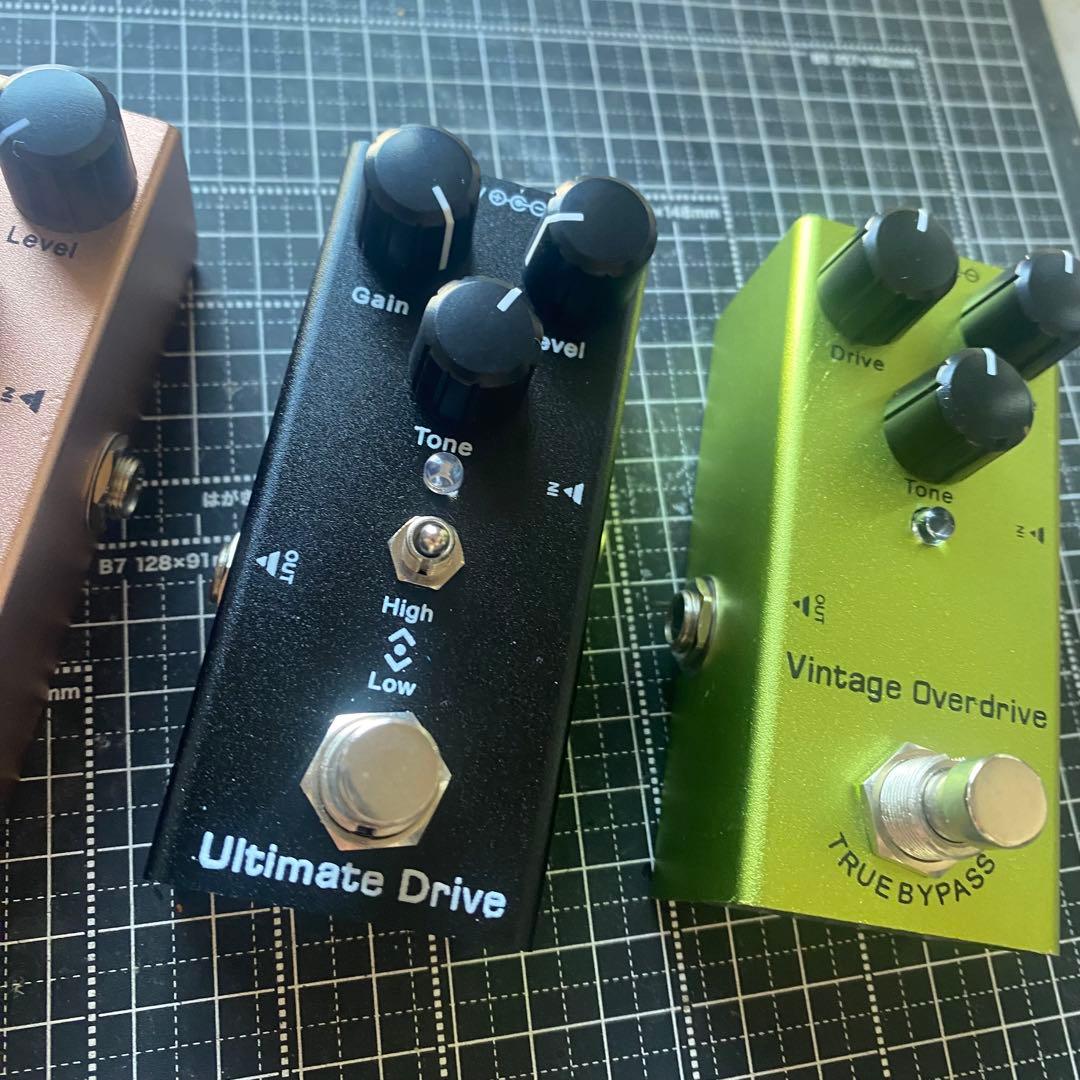 エフェクター3点セットディレイOCDディストーションチューブスクリーマークローン