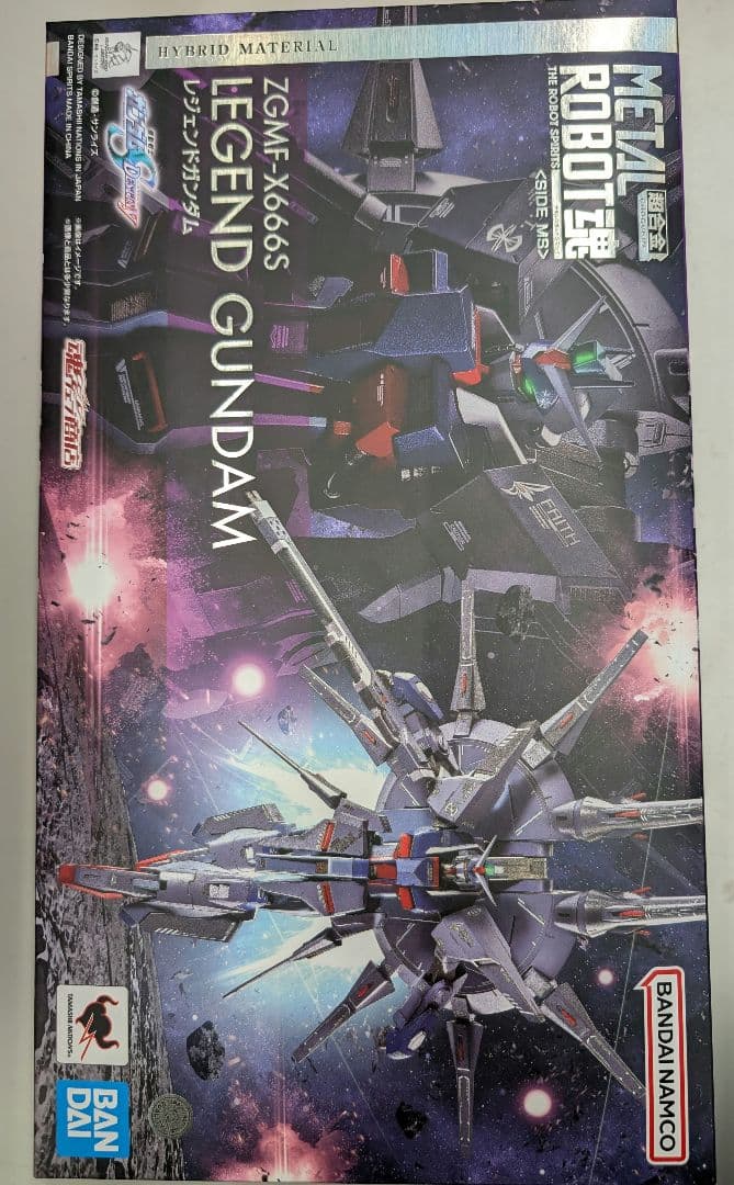 メタルロボット魂。レジェンドガンダム。
