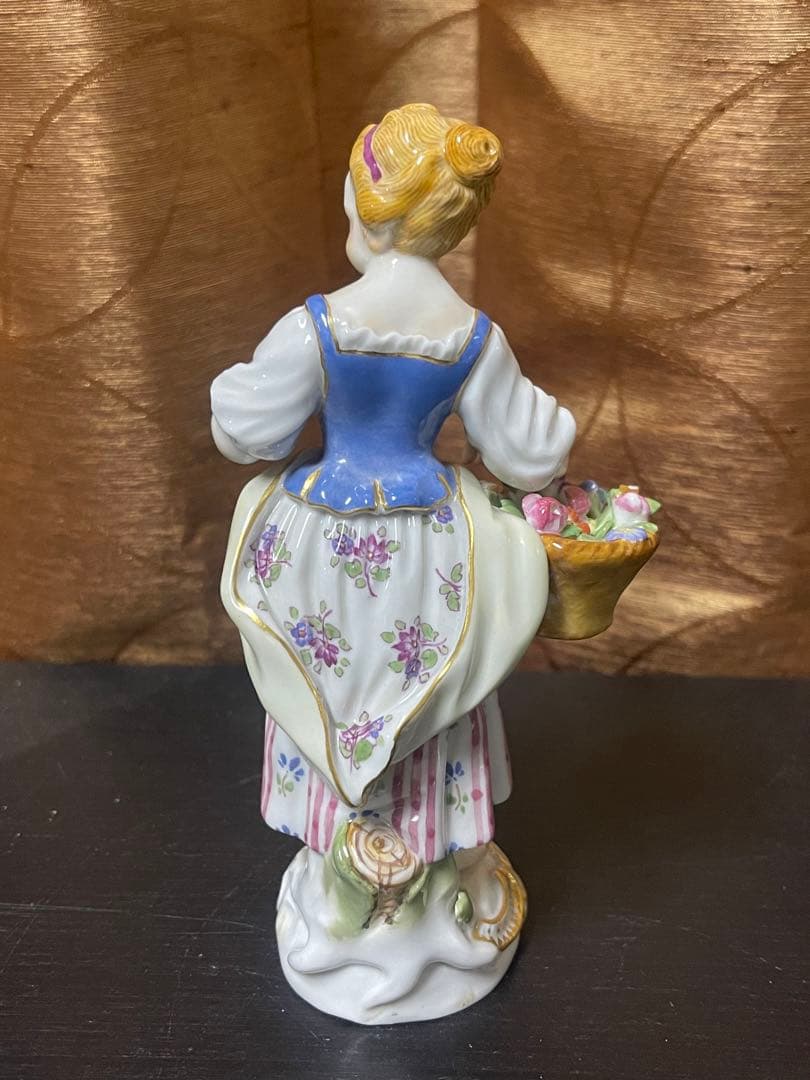 マイセン　人形　置物