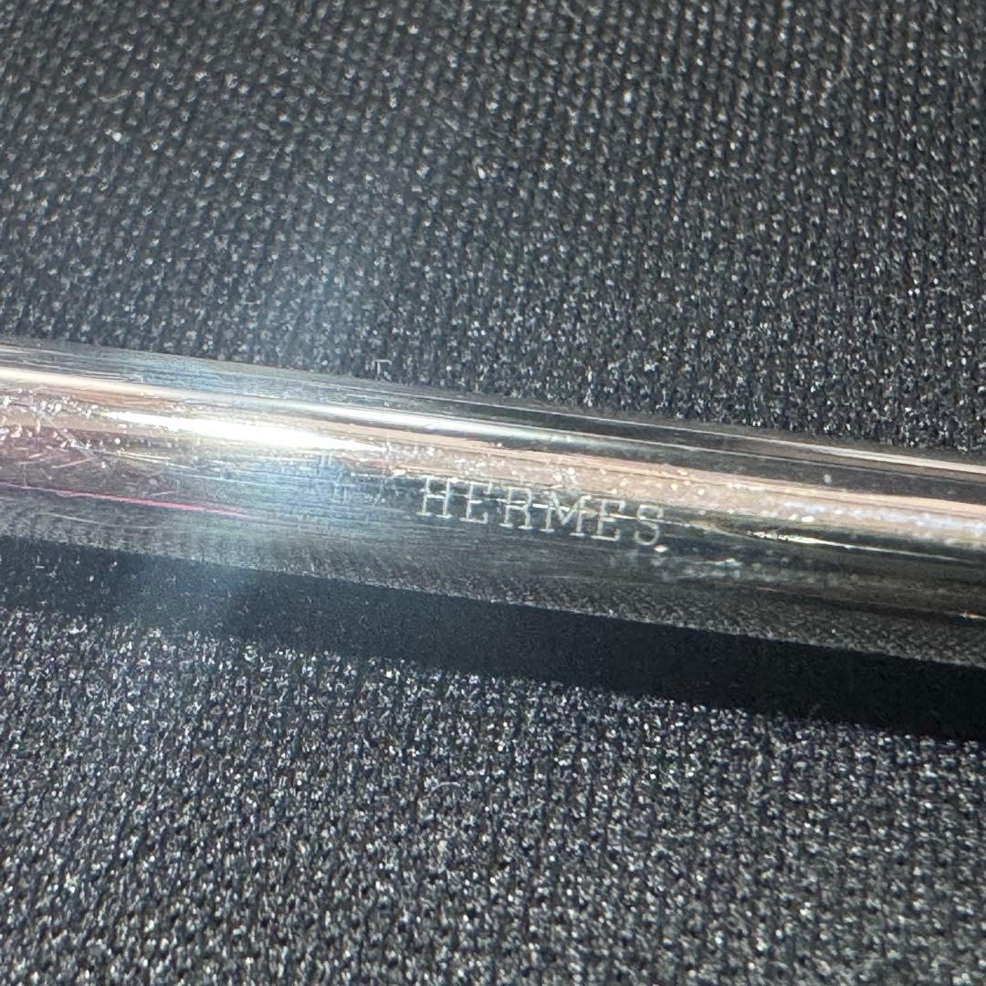 エルメス　HERMES ボールペン　シルバー925 銀　チェーン付き　ヘルメス