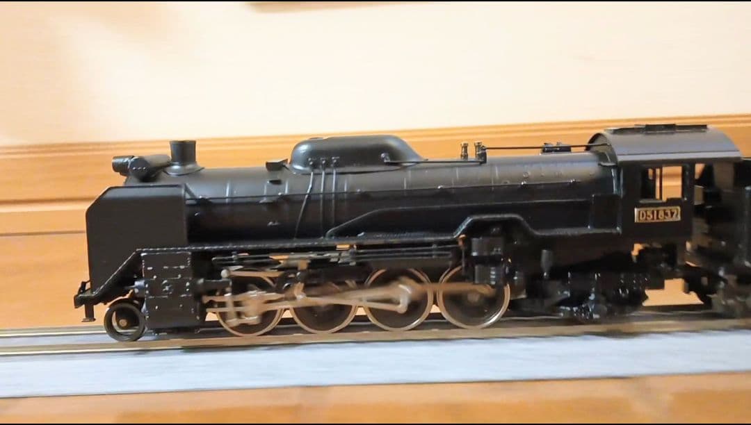 HOゲージ 天賞堂アダチ Ｄ51蒸気機関車、カンモーター、メンテナンス済