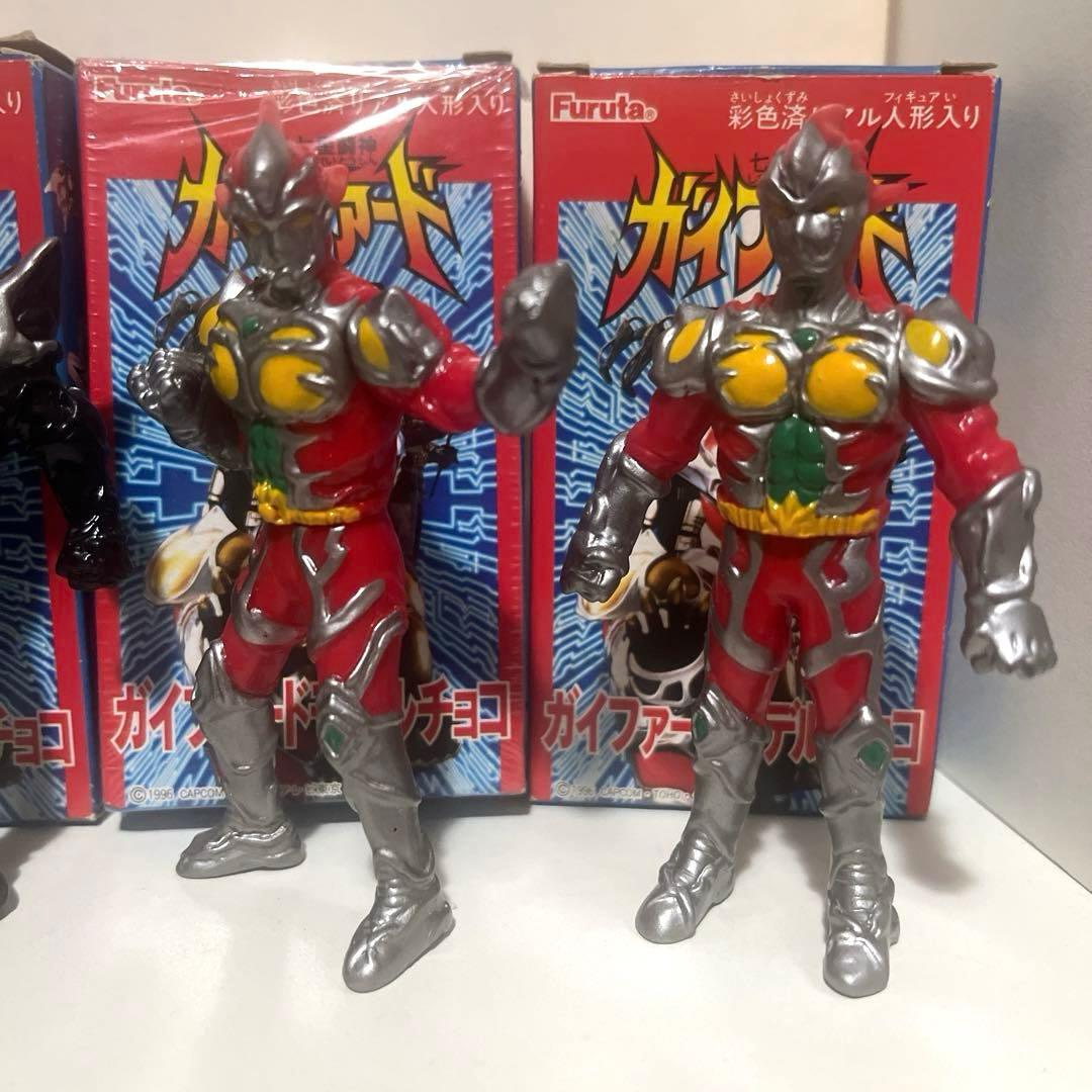 フルタ製 食玩 ガイファード モデルチョコ ソフビ フィギュア 全4種セット