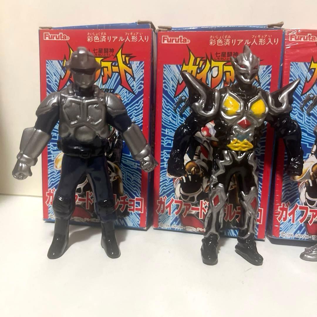 フルタ製 食玩 ガイファード モデルチョコ ソフビ フィギュア 全4種セット