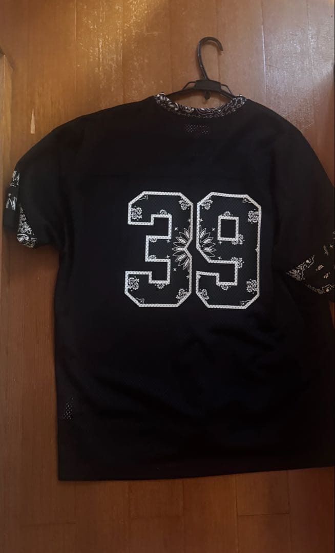 r*k様 シュプリーム バンダナ フットボール ジャージ SUPREME ブラッ