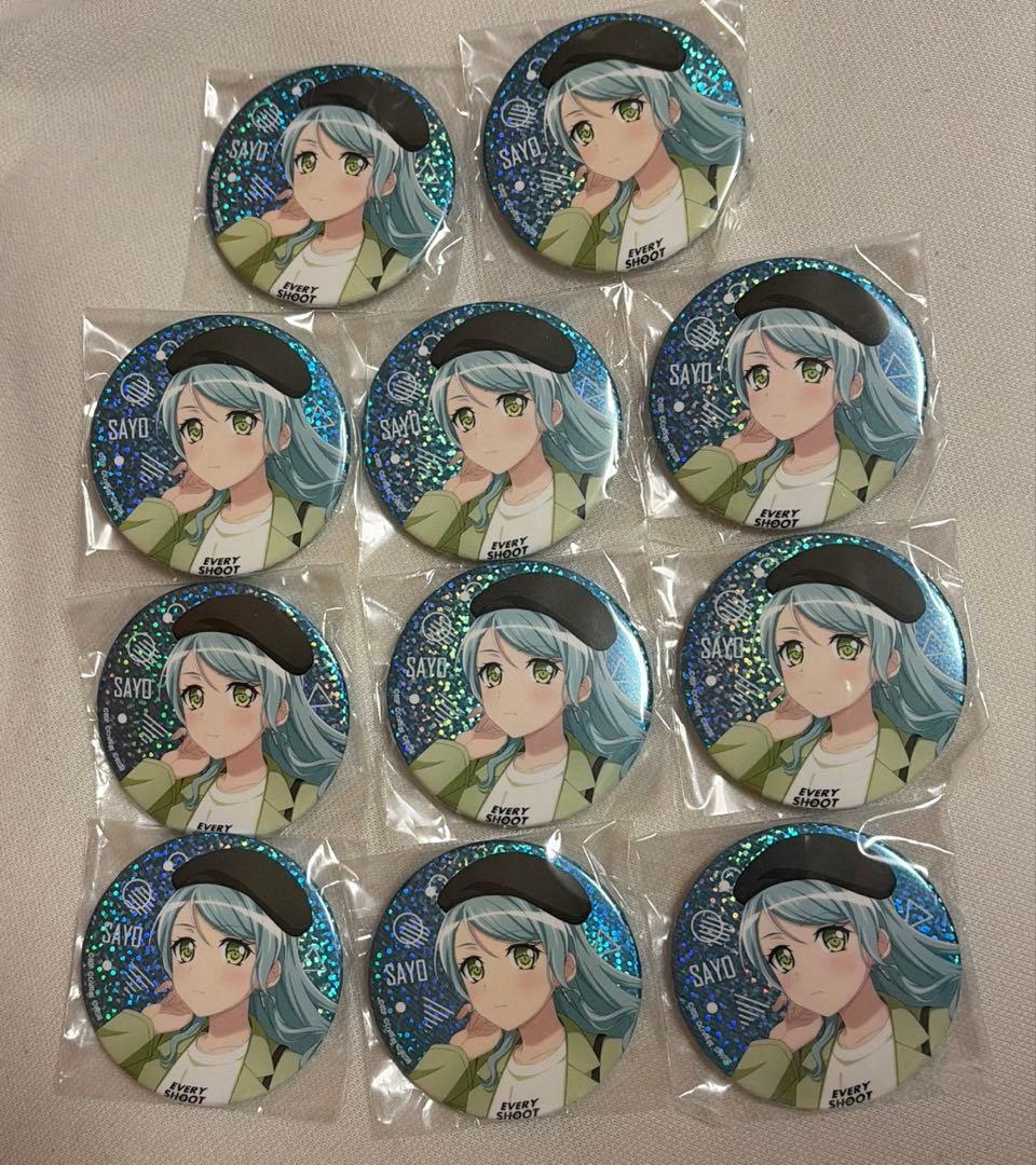 バンドリ　Roselia 氷川紗夜 wego 缶バッジ
