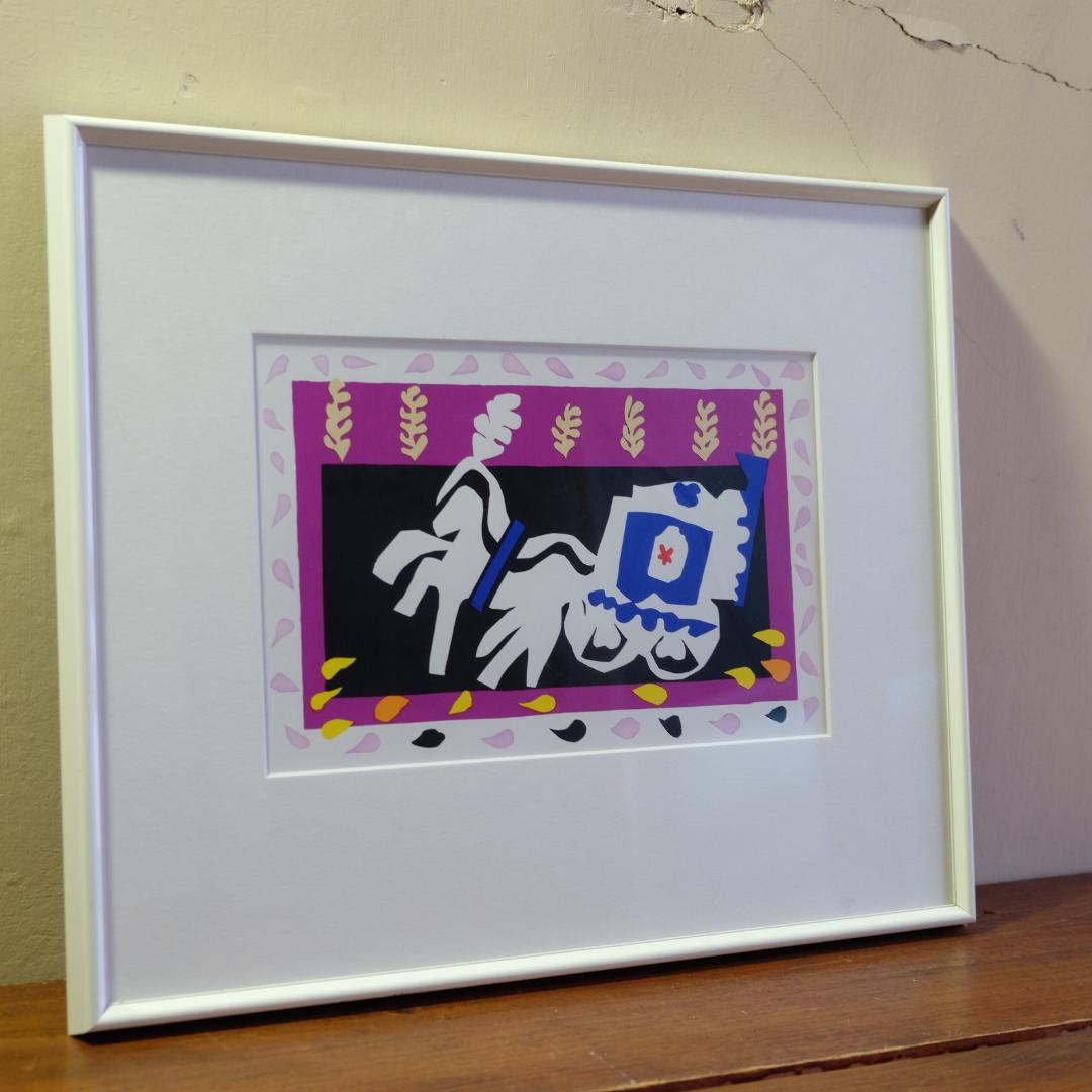 マティス／切り絵／ポスター／ピエロの埋葬