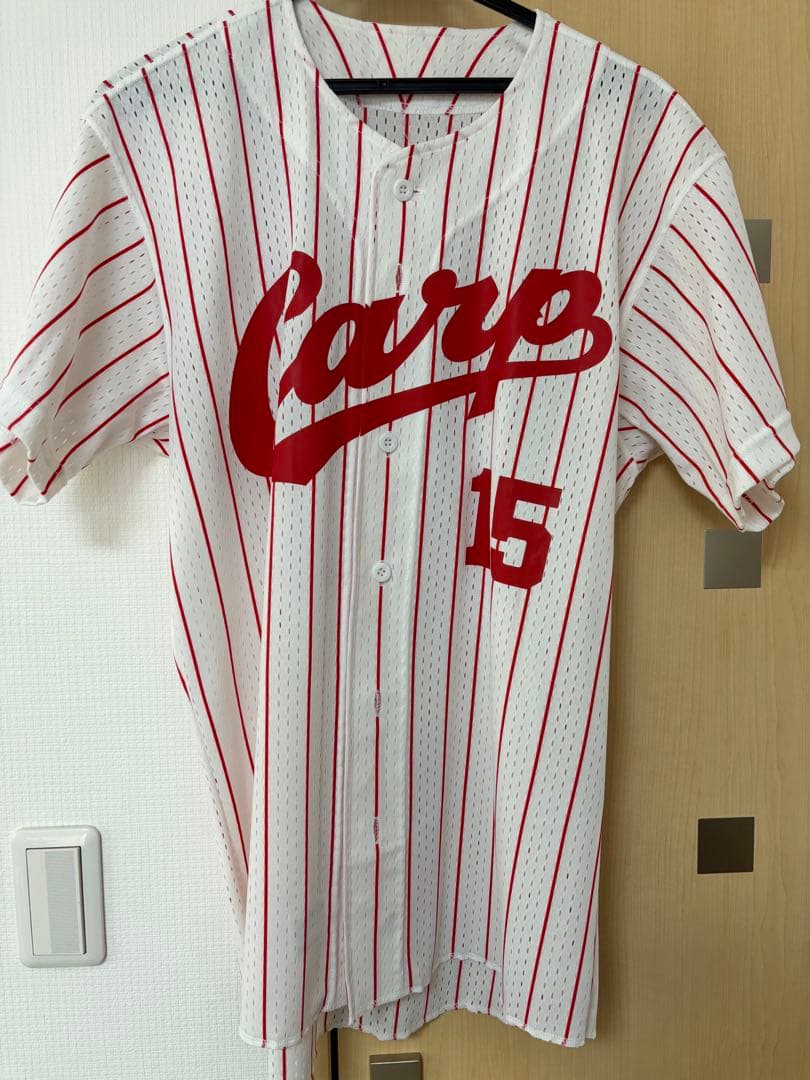 広島東洋カープ　黒田博樹選手　ホームユニフォーム　Lサイズ　永久欠番