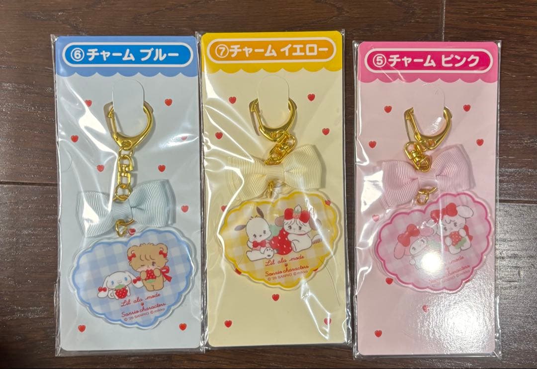 Lil ala mode × サンリオキャラクターズくじ　 全9種 合計10点