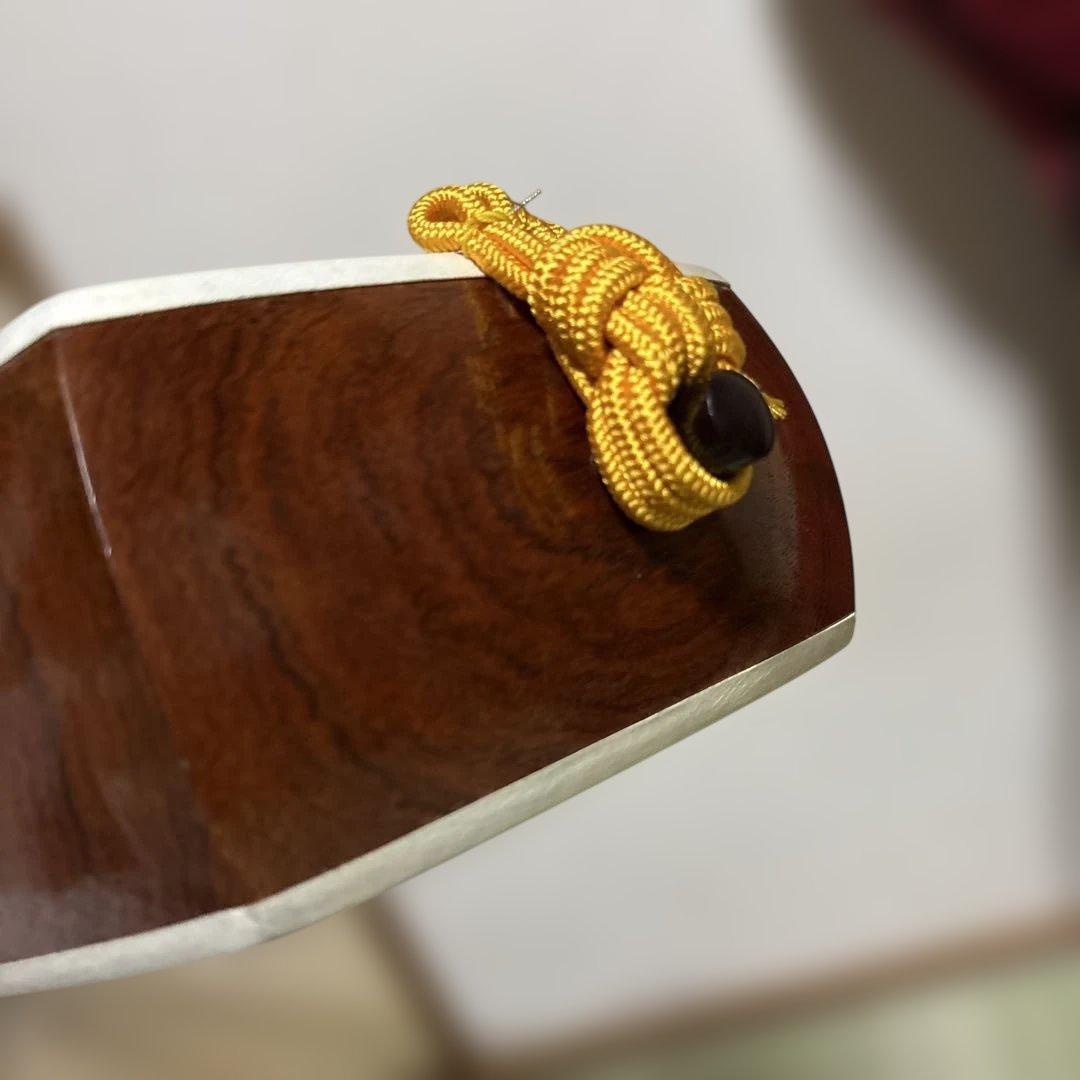 三味線　綾杉胴　和楽器　バチ　撥　弦　駒　ケース　金ボソ